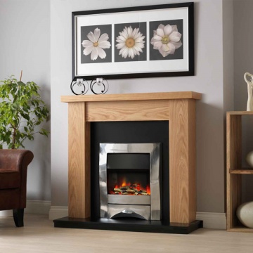 Pureglow Ludlow Electric Fireplace Suite